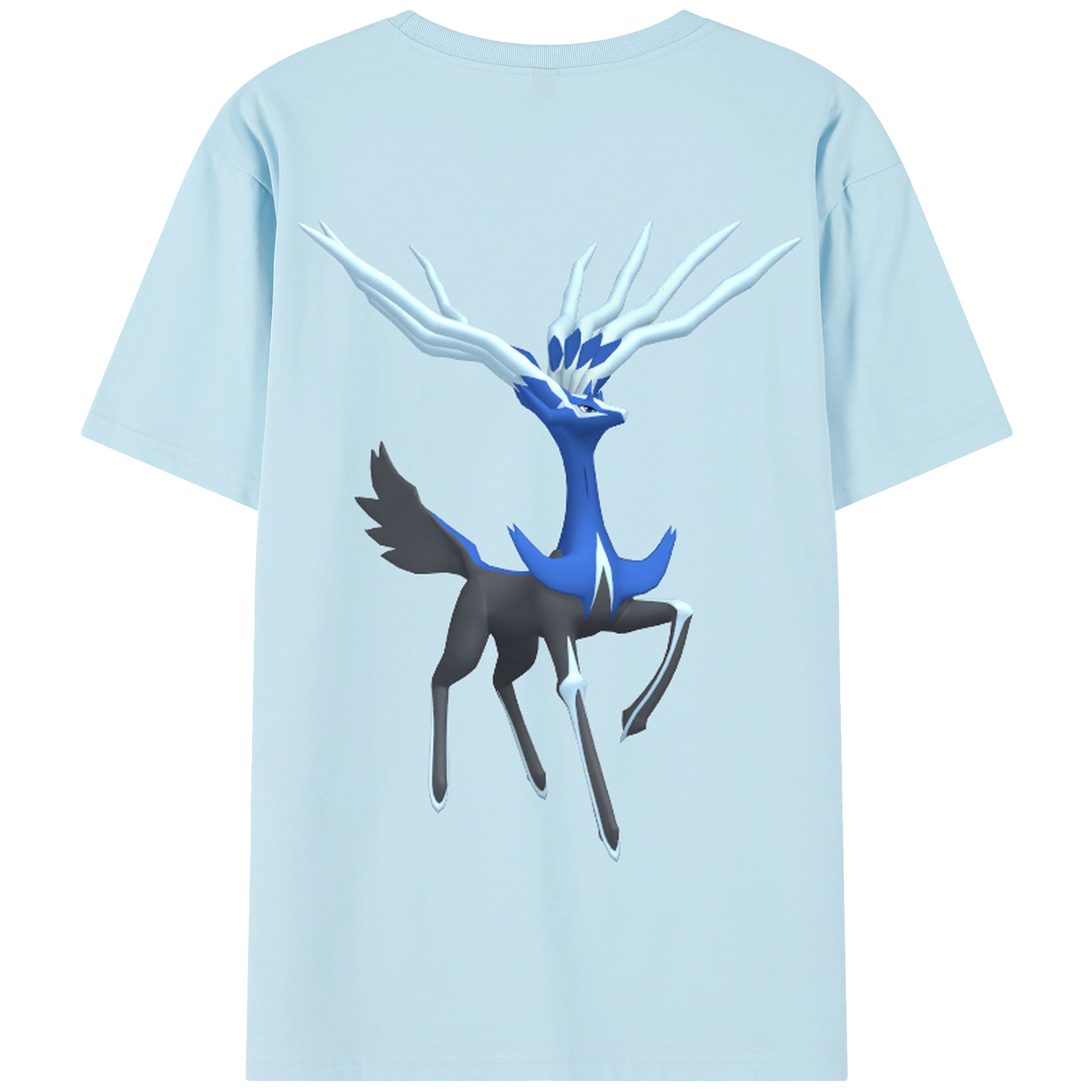 （画像用） ポケットモンスター Pokémon 綿100％半袖Tシャツ（背面プリント）